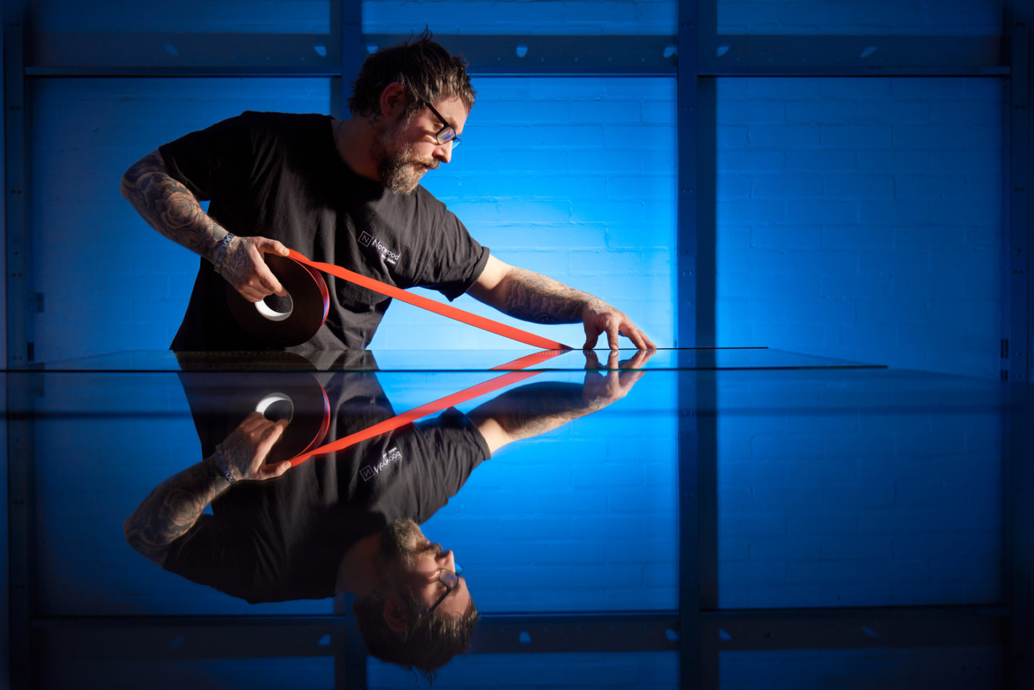 window pane glass cutting