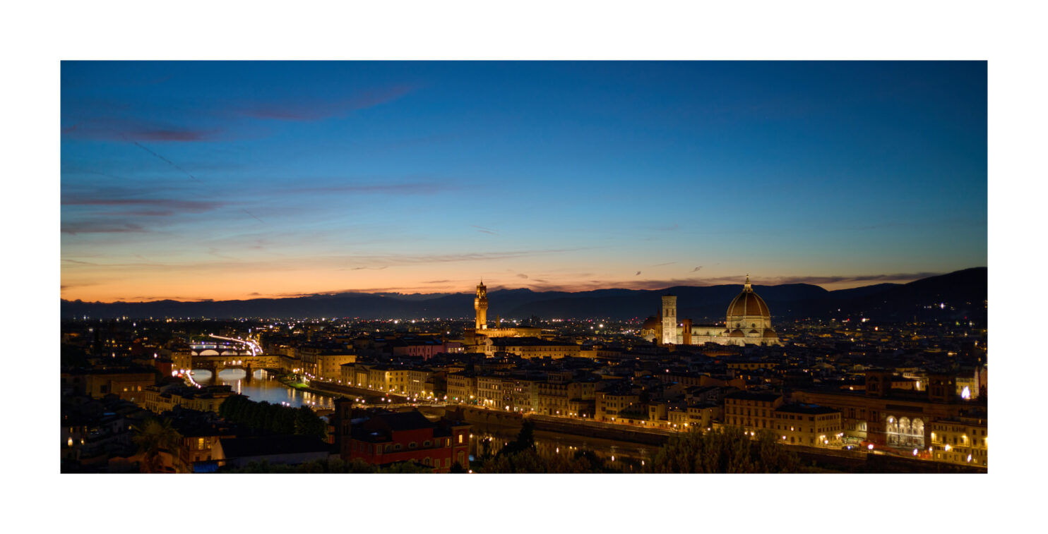 florence view from Michelangelo